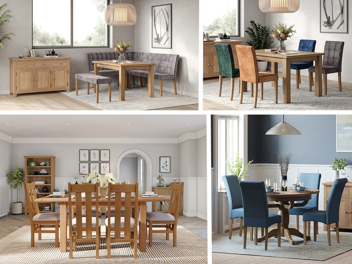 Round Extending Pedestal Table