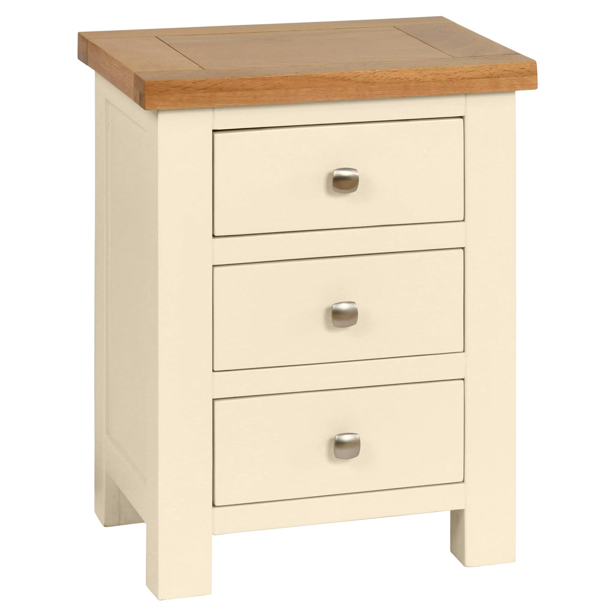 3 Drawer Bedside (DPT001 - IVORY)