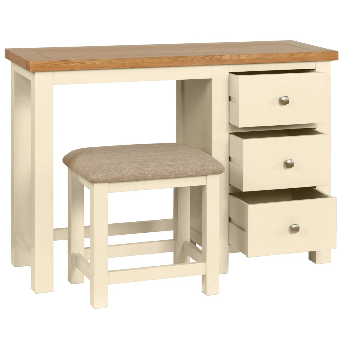 Dressing Table + Stool (DPT022 - IVORY)