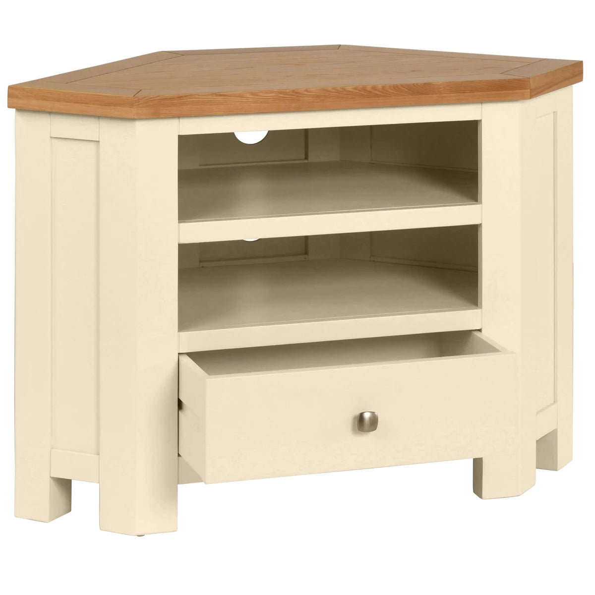 Corner TV Unit (DPT073 - IVORY)