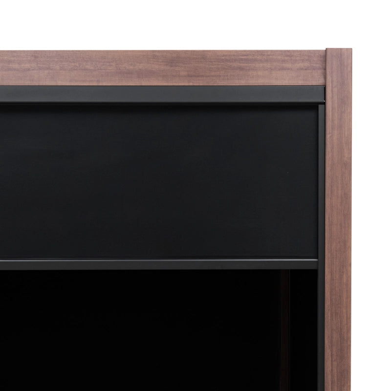 Wood Effect Aluminium Pergola With Blinds & LED Lights - 4m x 3m