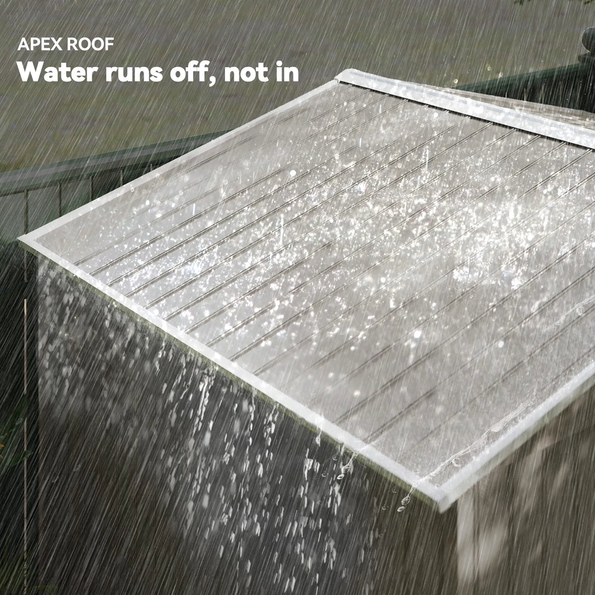 Outsunny 9 x 6ft Steel Garden Shed, Outdoor Storage Tool House with Vents, Foundation and Lockable Double Doors, Brown