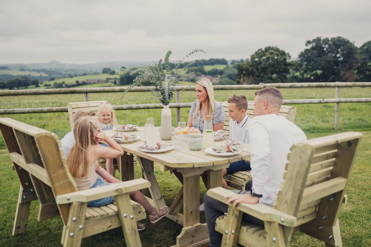 ERGO 6 SEAT TABLE SET 2XC 2XB