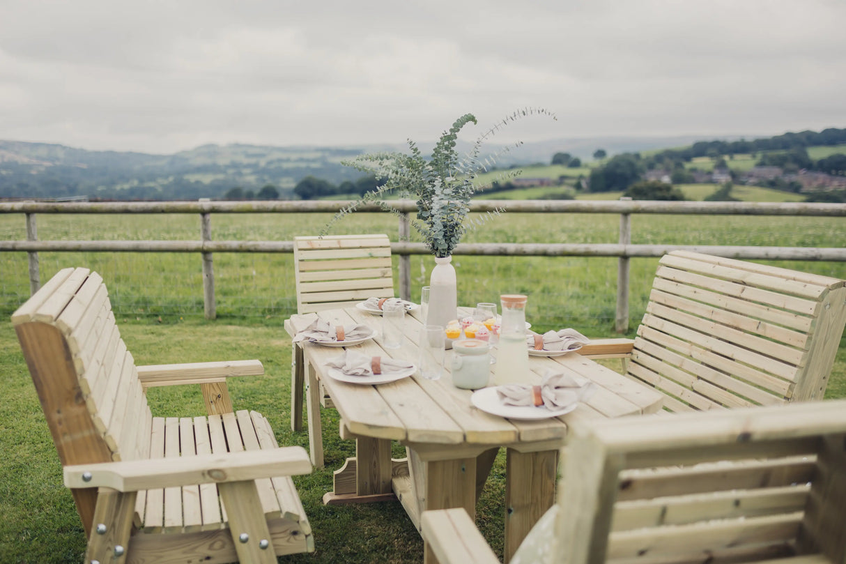 ERGO 6 SEAT TABLE SET 2XC 2XB