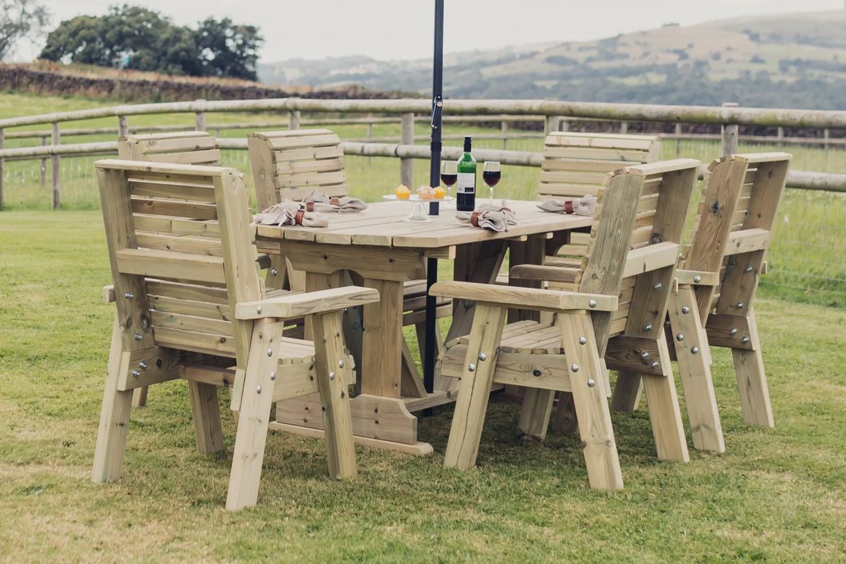 ERGO 6 SEAT TABLE SET 6XC