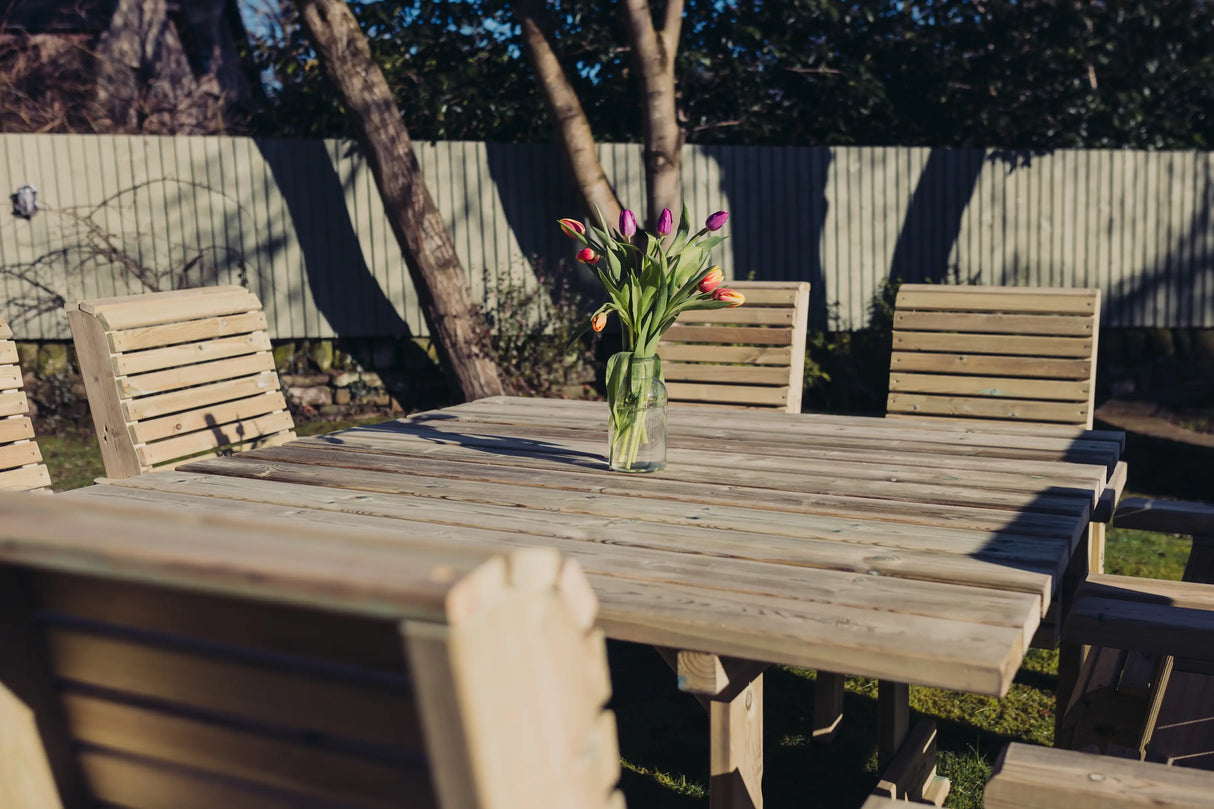 ERG0 8 SEATER SQUARE SET 8XC