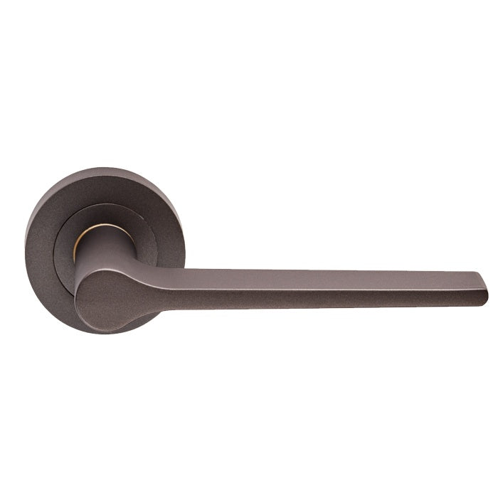 VELINO LEVER ON CONCEALED FIX ROUND ROSE - MATT BRONZE - PAIR
