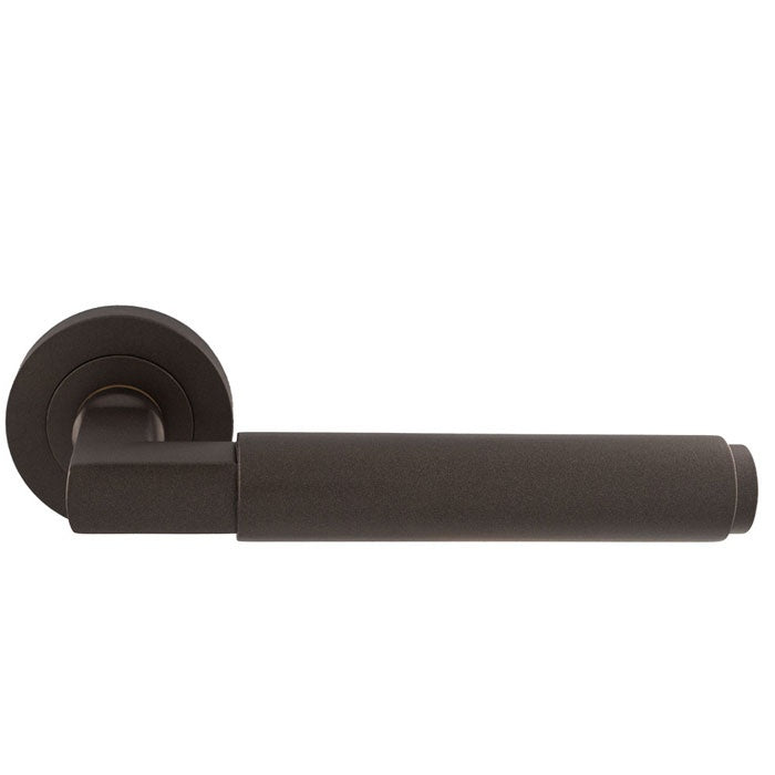 MASANO LEVER ON CONCEALED FIX ROUND ROSE - MATT BRONZE - PAIR