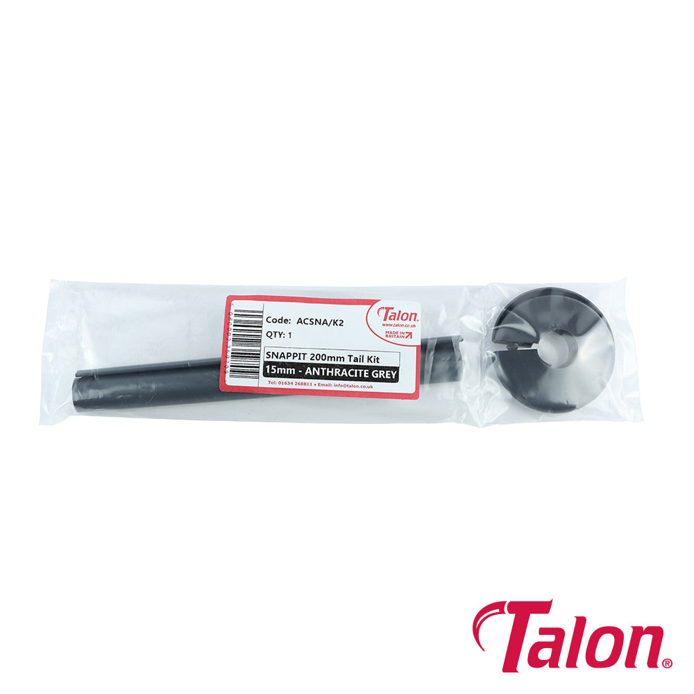 Pair of - Talon Snappit Kit Anthracite Grey - 15mm x 200mm x 18mm