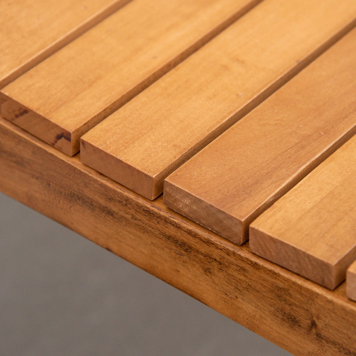 Outsunny 2-Seater Wooden Garden Bench Outdoor Patio Loveseat for Yard, Lawn, Porch, Natural