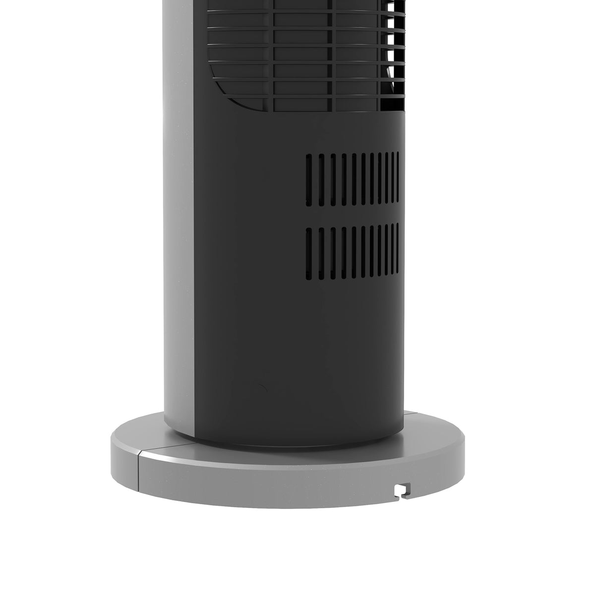 HOMCOM 31" Oscillating Tower Fan with Remote Control, 4H Timer, 3 Speed 3 Modes, Quiet Electric Floor Standing Fan for Home Bedroom Office, Silver