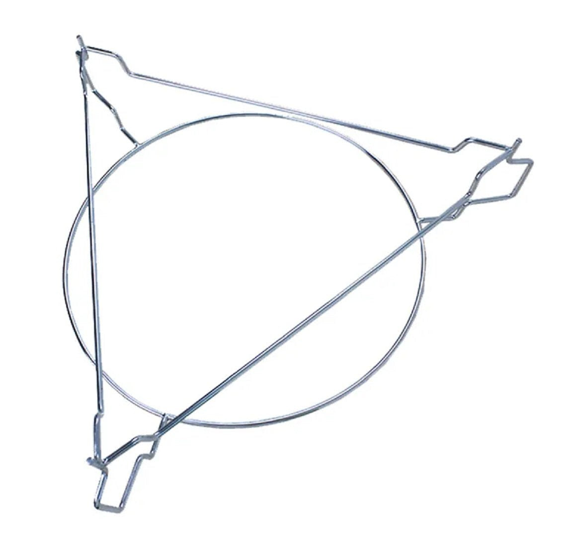 Fresh Grills 3-in-1 Pizza Stone, Elevator & Heat Deflector for Kamado BBQ Premium Pizza Stone, Adjustable Elevator & Versatile Heat Deflector for Perfect Grilling & Baking 18" Kamado