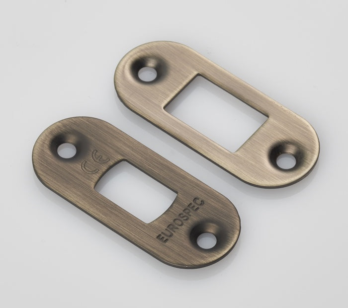 FOREND STRIKE & FIXINGS - TLD - RADIUS_x005F
- ANTIQUE BRASS - Each