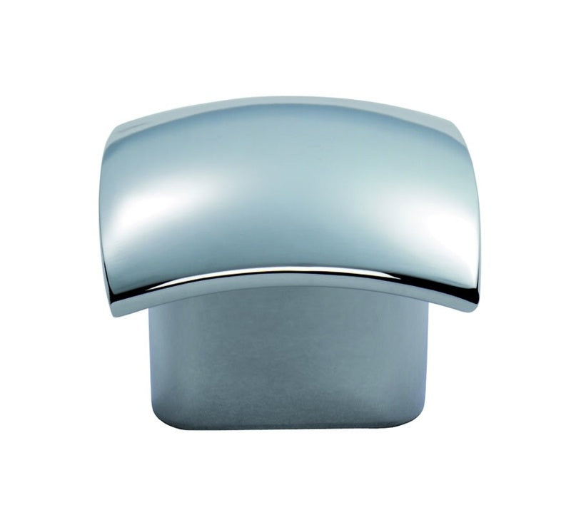 FTD HELIO CONVEX FACE KNOB 32MM - POLISHED CHROME - 15.5 ( 33 ) - EACH