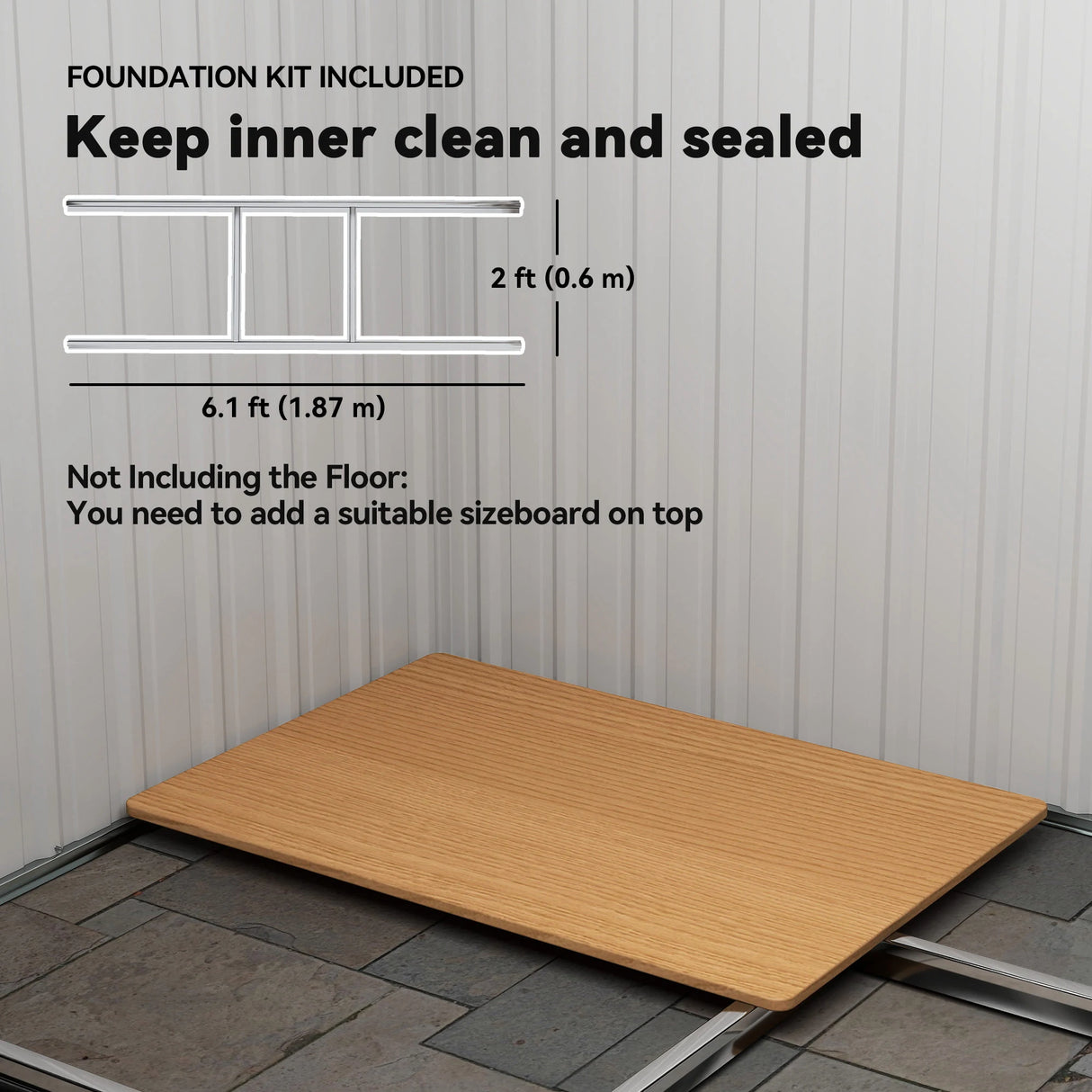 Outsunny 7 x 4ft Outdoor Garden Metal Storage Shed, Tool Storage Box for Backyard, Patio and Lawn, Light Green