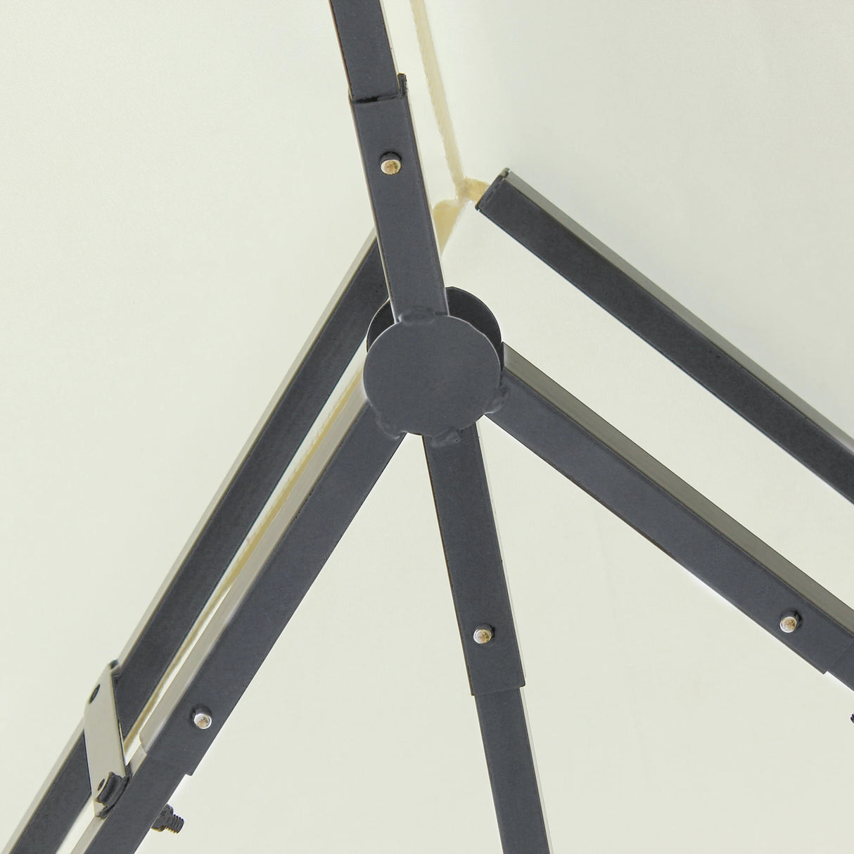 Outsunny 4x3m Gazebo with Curtains, Double Roof Outdoor Shelter for Garden, Solid Steel Frame, Perfect for Lawn & Deck, Beige