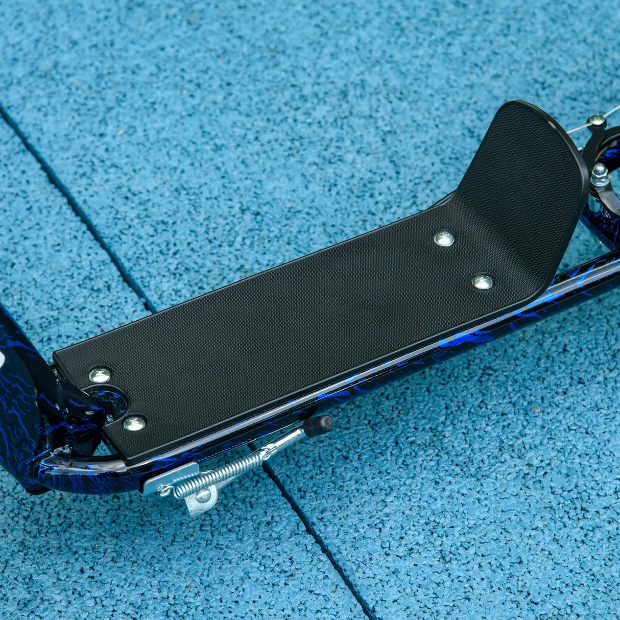 AIYAPLAY Kids Scooter with Adjustable Handlebar, Children's Kick Scooter with Non-slip Footplate, Rear Brake, Kickstand, Blue