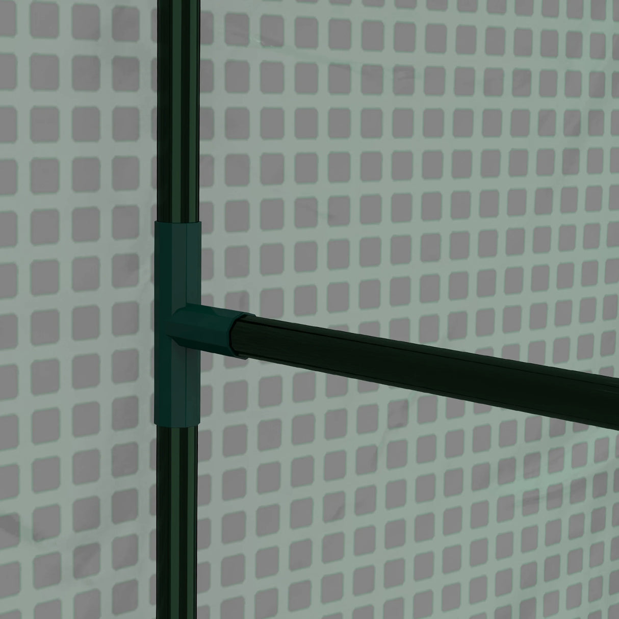 Outsunny Green House, Mini Greenhouse with 2 Roll-up Doors, Vent Holes and Reinforced Cover, 100 x 80 x 150cm