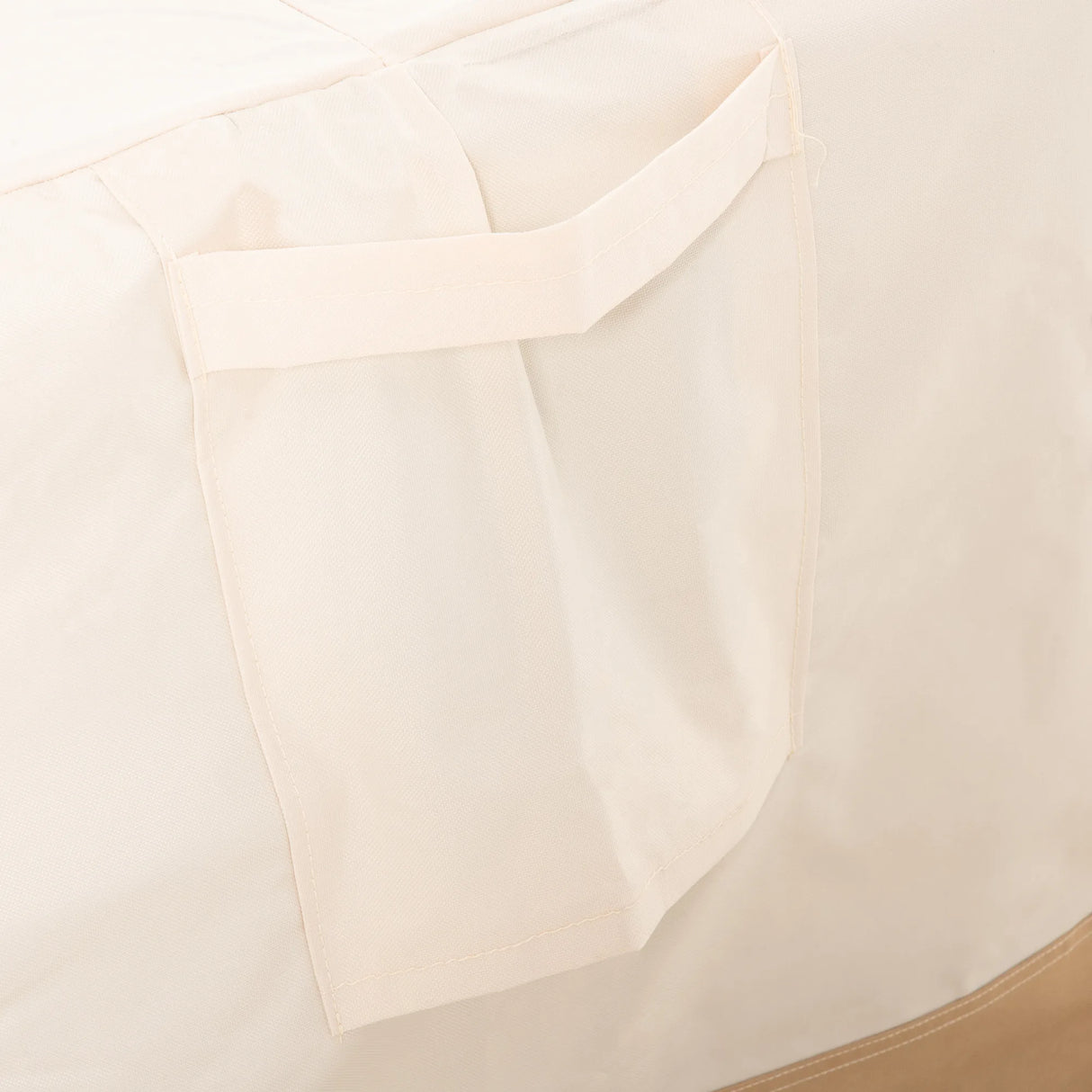 Outsunny Garden Furniture Covers Waterproof, 600D Oxford Outdoor Furniture Cover with 4 Air Vents, 275 x 208 x 78 cm, Beige