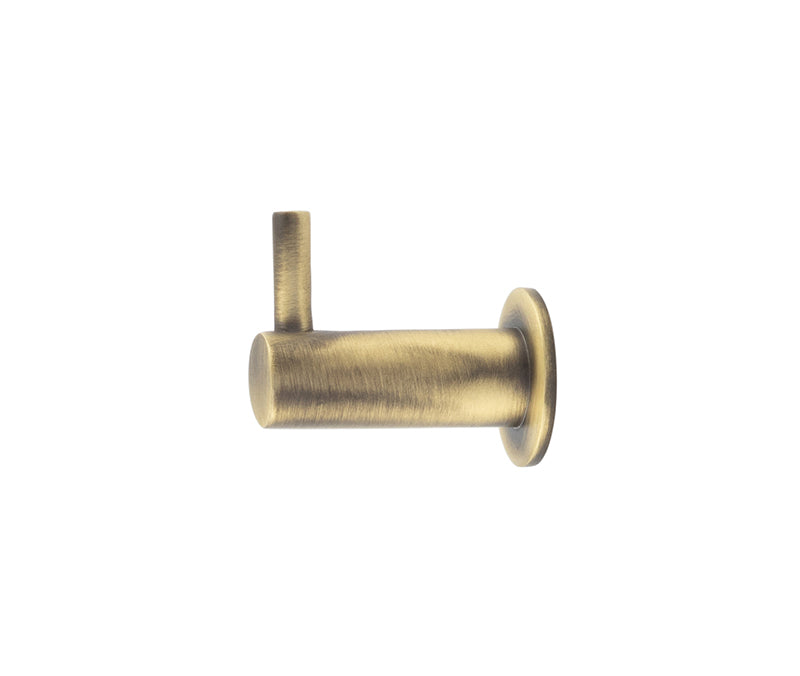 Hoxton Cupboard Hooks 37mm Antique Brass