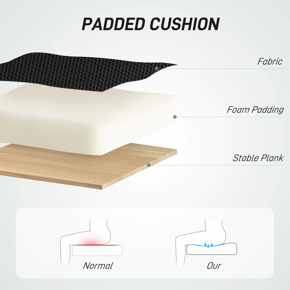 HOMCOM Drafting Chair with Adjustable Armrests, Ergonomic Mesh Office Chair with Lumbar Support, Adjustable Height and Footrest for Standing Desk, Black