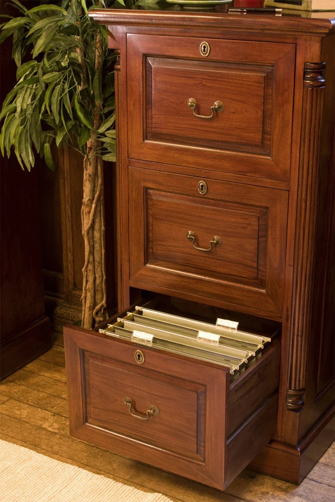 La Roque Three Drawer Filing Cabinet