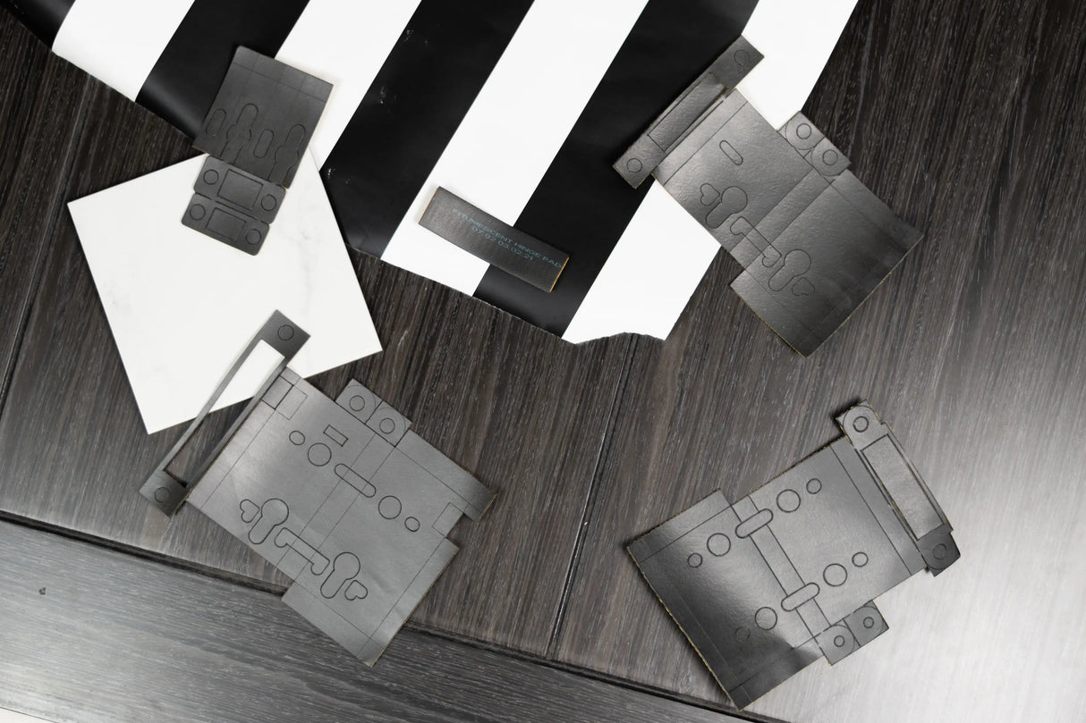 Atlantic Intumescent Hinge Pad 4" x 3" - FD60 - Each
