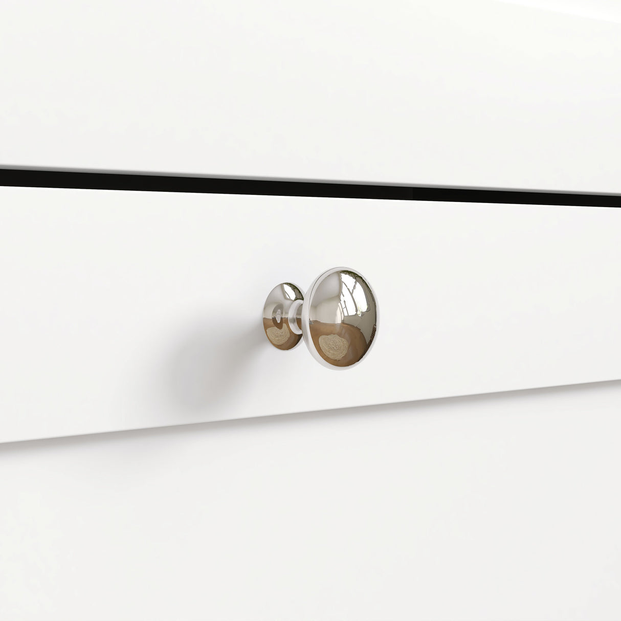 HOMCOM Two Flip Drawer Shoe Cabinet - White