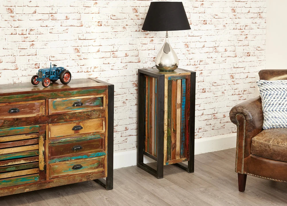 Urban Chic Tall Plant Stand/Lamp Table