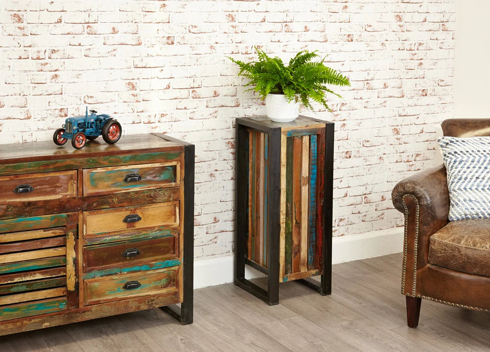 Urban Chic Tall Plant Stand/Lamp Table