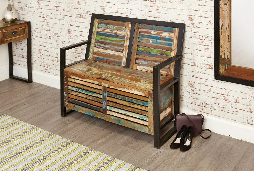 Urban Chic Storage Monks Bench (with shoe storage)