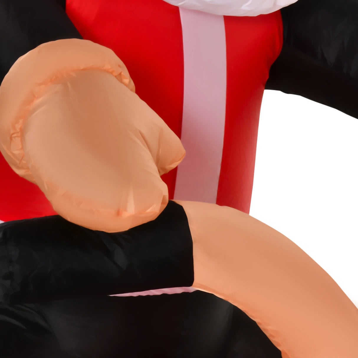 HOMCOM 5.5ft Christmas Inflatable Santa Claus Riding a Motorcycle Blow Up Decoration Xmas Dcor for Garden