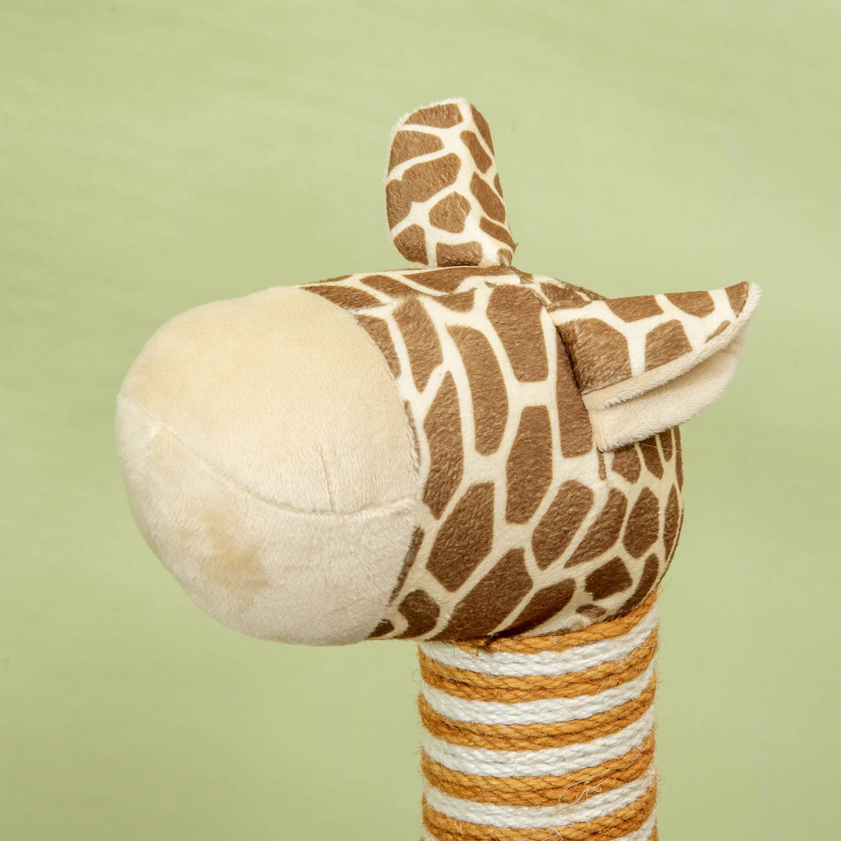 PawHut Giraffe-Designed Cat Tree, with Scratching Posts, Cat Tunnel, Toy Ball - Beige