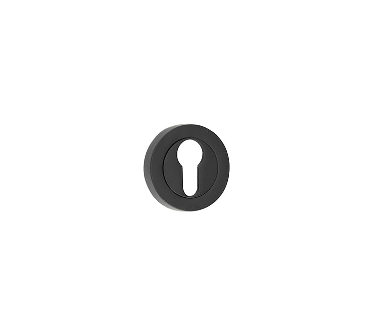 Nero Euro Profile Escutcheon 50mm Black
