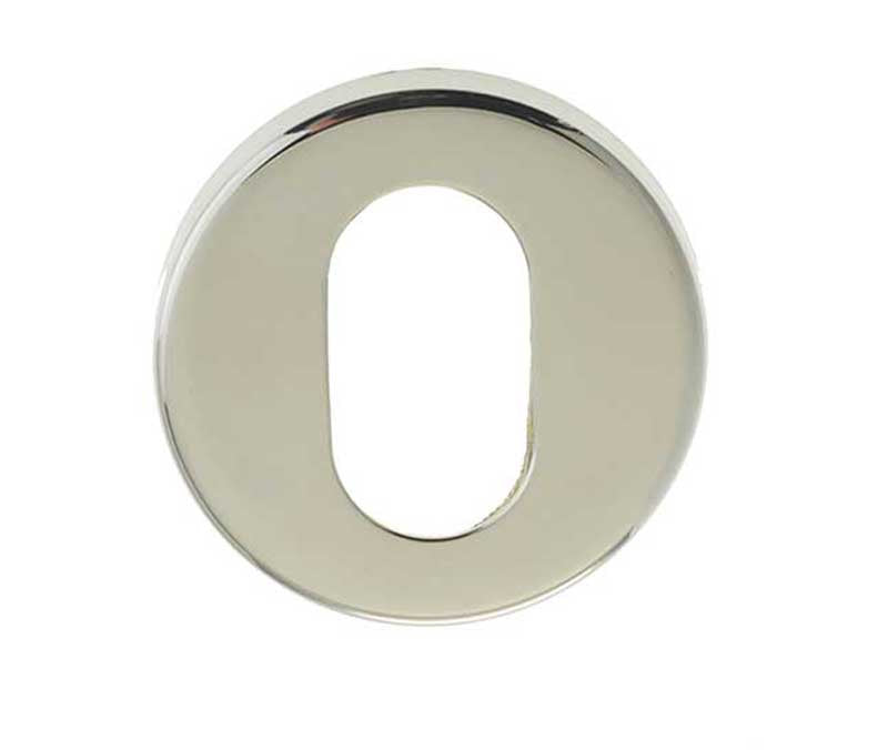 Stainless Steel Oval Profile Escutcheons Grade 304 52x8mm Polished Stainless Steel