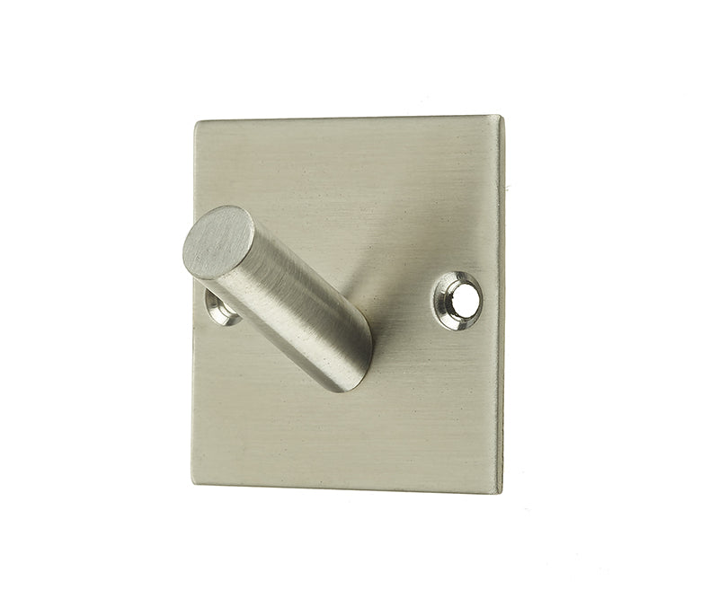 Single Robe Hook 48mm Satin Stainless Steel