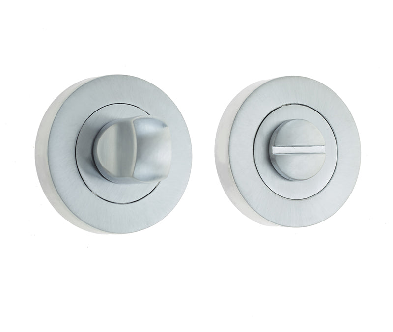 Jedo Designer Turns & Releases 50mm Round Rose no Indicator 50x10mm Satin Chrome