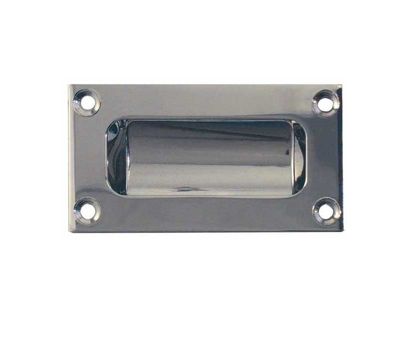 Jedo 89mm Flush Pulls 89mm Polished Chrome