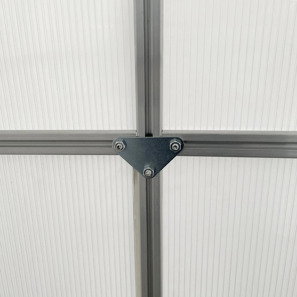 Outsunny 190 x 190cm Walk-In Polycarbonate Greenhouse