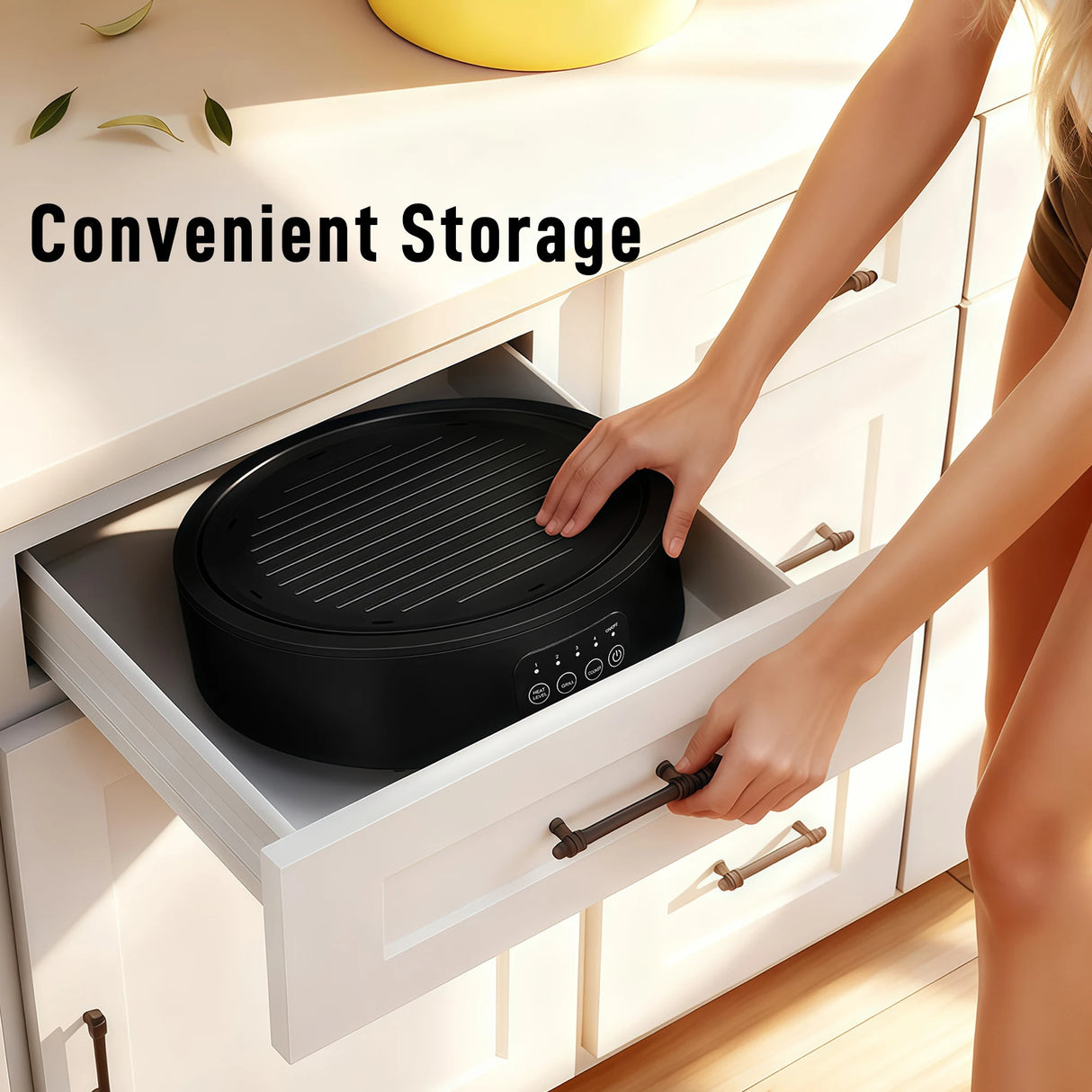 HOMCOM Electric Ceramic Hob with Grill Plate, Multifunctional 36cm Plug in Electric Hob with 4 Heat Levels for All Type Pot