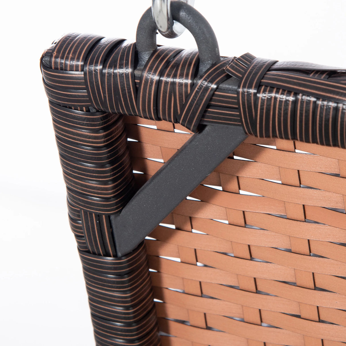 Outsunny 2 Seater Rattan Garden Swing Chair, Porch Swing Bench Loveseat with Cushion, Wicker Outdoor Hanging Swinging Seat with 2 Metal Chains, 250 KG Capacity for Patio, Balcony, Cream White