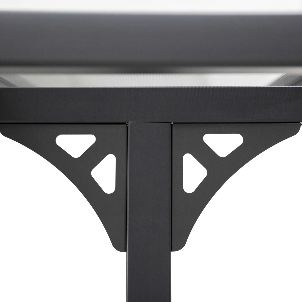 Outsunny 4.35 x 3m Outdoor Patio Gazebo Pergola, Retractable Pergola Canopy Aluminum Post & PC Roof, Grey