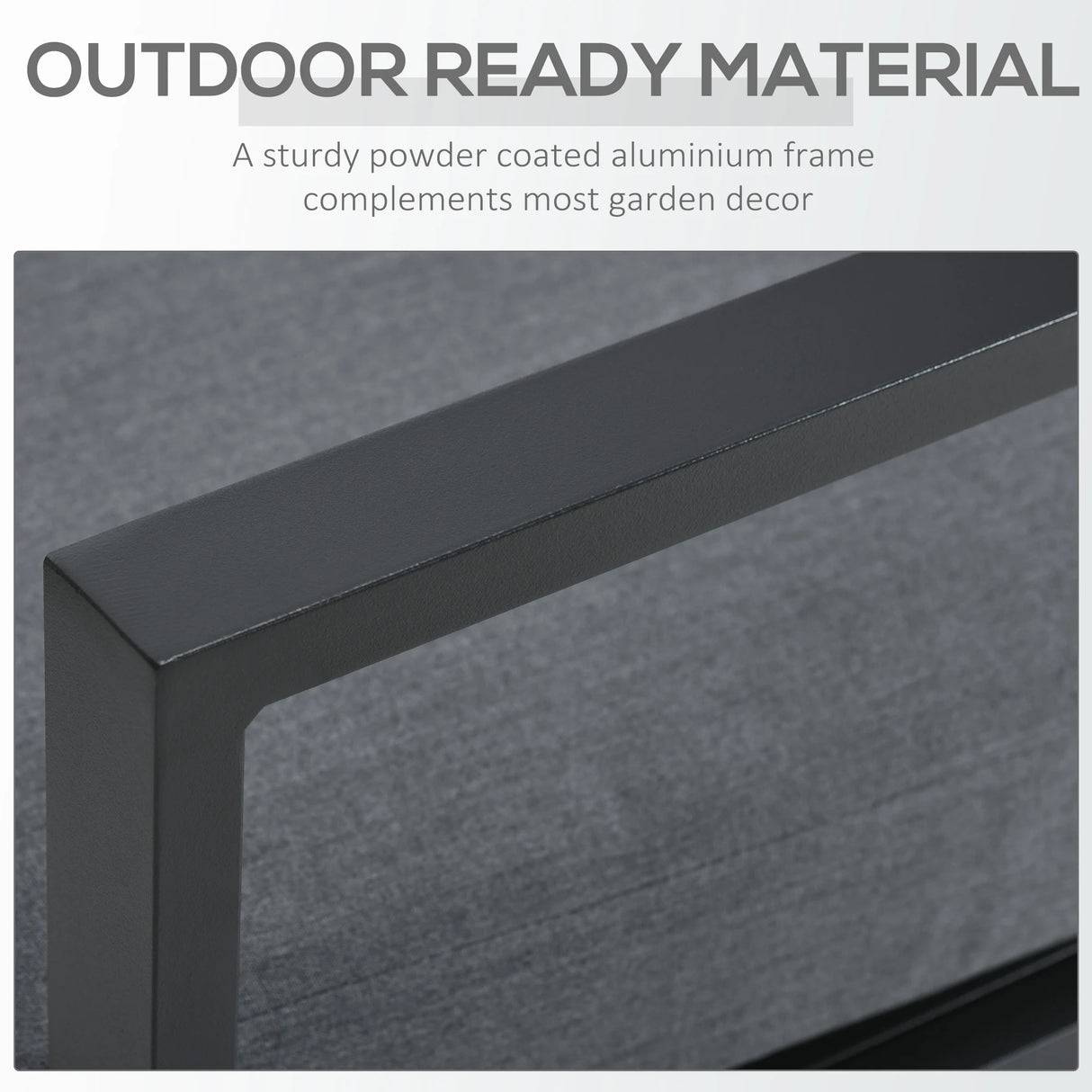 Outsunny 5-Piece Aluminium Garden Furniture Sets, 4 Seater Outdoor Conversational Dining Set with Gas Fire Pit Table Cushions for Yard, Poolside, Patio, Grey