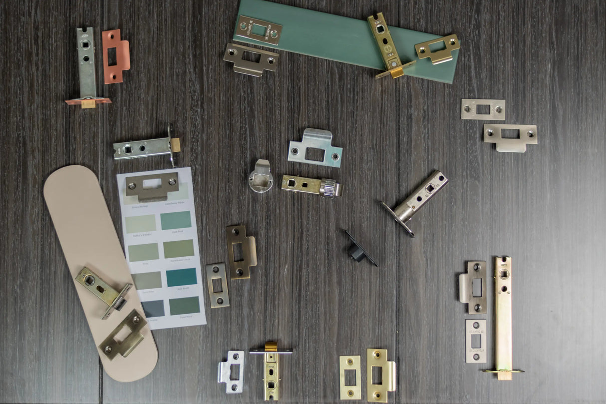 Atlantic Heavy Duty Bolt Through Tubular Latch 3" - Satin Brass - Each