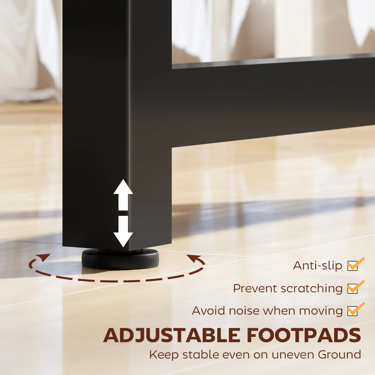 HOMCOM L Shaped Desk, Corner Computer Desk with Bookshelf for Home Office, Study Room, Workstation, 120 x 73.2 x 75cm, Rustic Brown