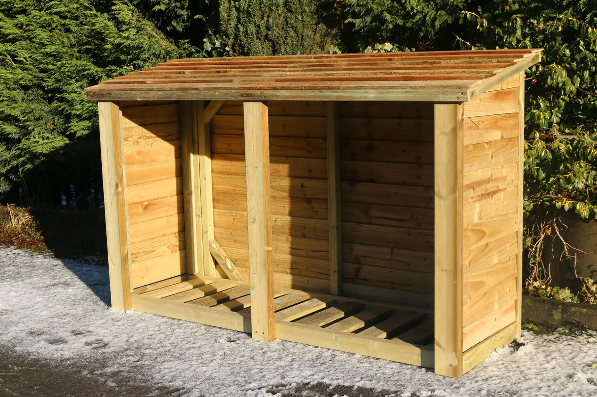 HEAVY DUTY LOG STORE 4X6 (HEIGHT FT X WIDTH FT)