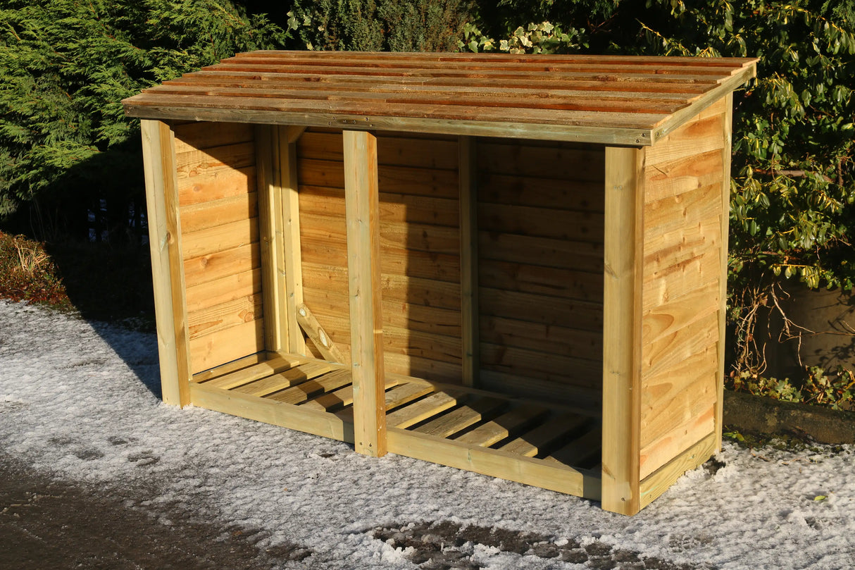 HEAVY DUTY LOG STORE 4X6 (HEIGHT FT X WIDTH FT)
