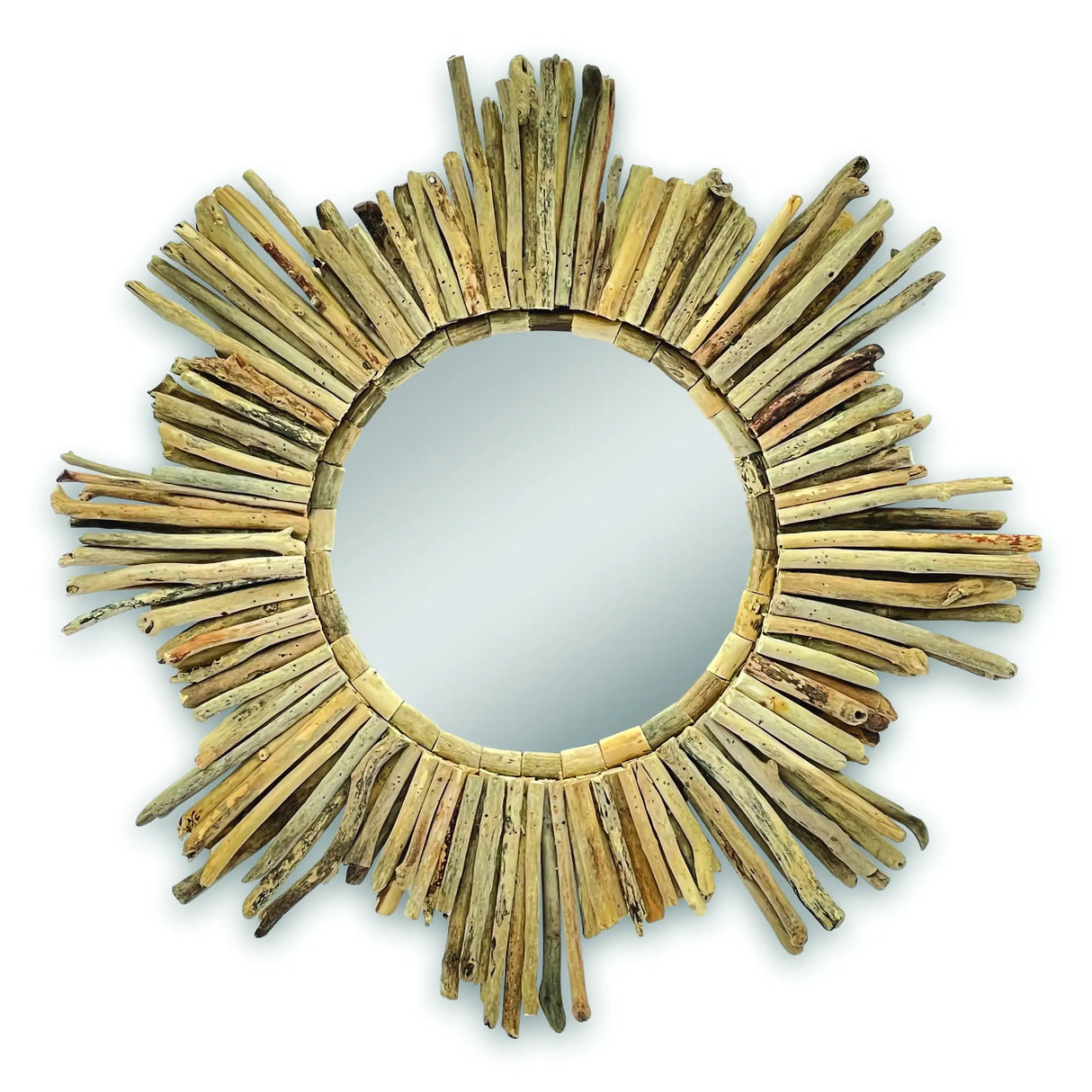 DRIFTWOOD STAR MIRROR LARGE 80CM
