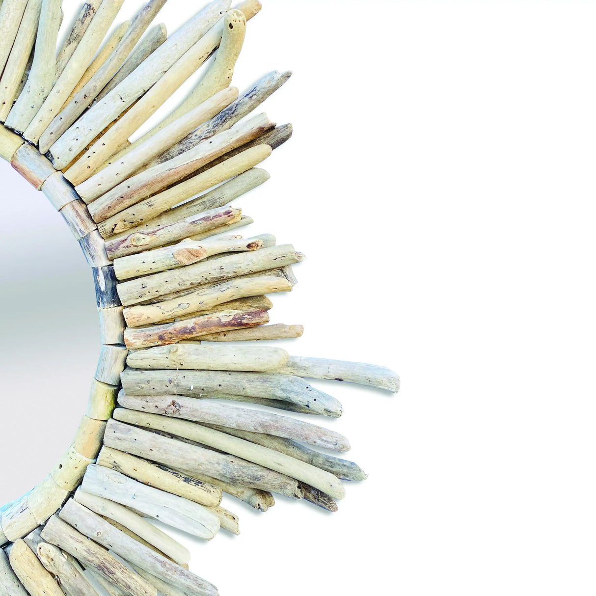 DRIFTWOOD STAR MIRROR LARGE 80CM