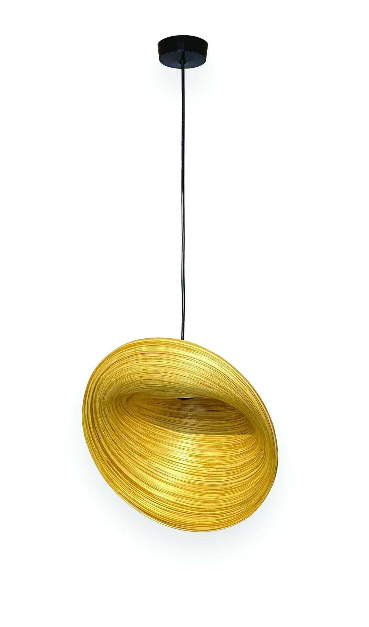 WOODEN SEA SHELL LAMPSHADE 35CM